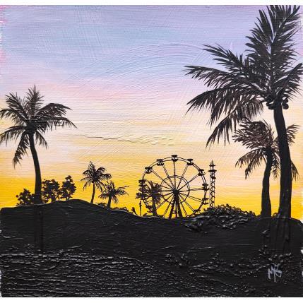 Peinture Côte d'Azur  par Blandin Magali | Tableau Figuratif Huile Paysages