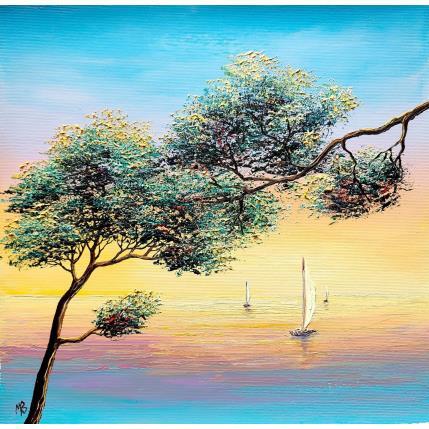 Peinture Nature en joie  par Blandin Magali | Tableau Figuratif Huile Paysages