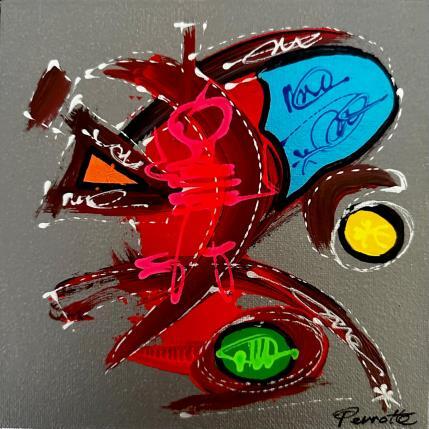 Peinture CHUNT par Perrotte | Tableau Art Singulier Acrylique, Huile