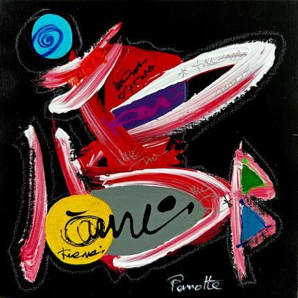 Peinture XINO par Perrotte | Tableau Art Singulier Acrylique, Huile