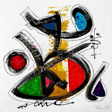 Peinture MOKO par Perrotte | Tableau Art Singulier Acrylique, Huile