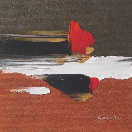 Peinture Terres d'ocre par Gaultier Dominique | Tableau Abstrait Huile
