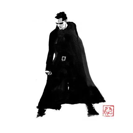 Peinture Matrix par Péchane | Tableau Figuratif Encre