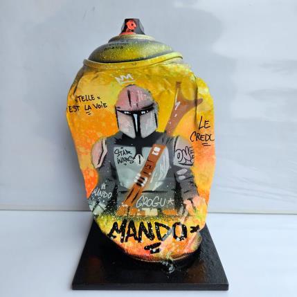 Sculpture Le credo par Kedarone | Sculpture Pop-art Graffiti