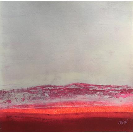 Peinture  Dans un éclat de silence  par Escolier Odile | Tableau Figuratif Acrylique, Carton, Sable Marine, Minimaliste