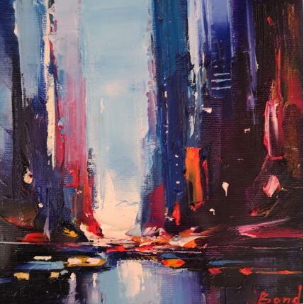 Painting Magnetic by Bond Tetiana | Painting Figurative Oil Pop icons, Urban