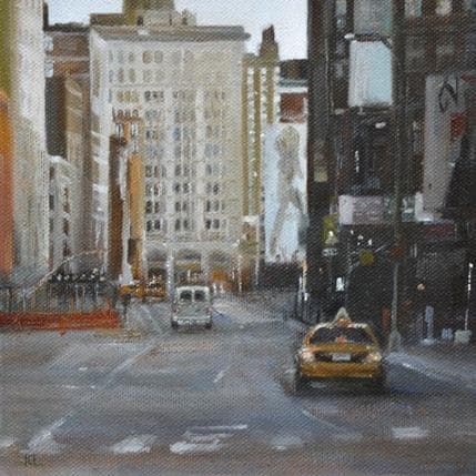 Peinture Contemporary spirit par Lokotska Katie  | Tableau Figuratif Huile Urbain