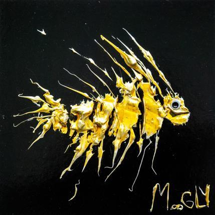 Painting DILATUS by Moogly | Painting Naive art Acrylic, Cardboard Animals