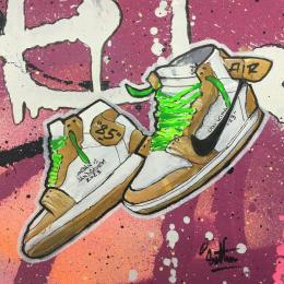 Painting F1_5 by Settini Lionel | Painting Street art Acrylic, Graffiti