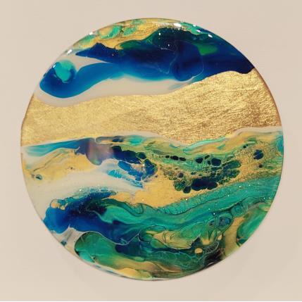 Painting 1153F Profondeurs Marines by Depaire Silvia | Painting Abstract Acrylic Pop icons