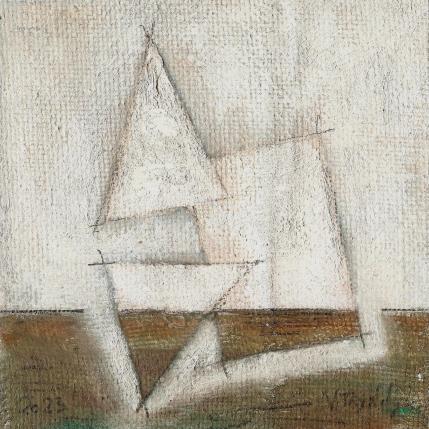 Peinture Twilight zone 1 par Tryndyk Vasily | Tableau Figuratif Huile Minimaliste