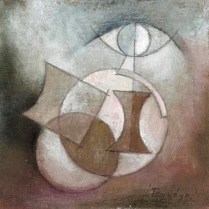 Peinture Onlooking par Tryndyk Vasily | Tableau Figuratif Huile Minimaliste