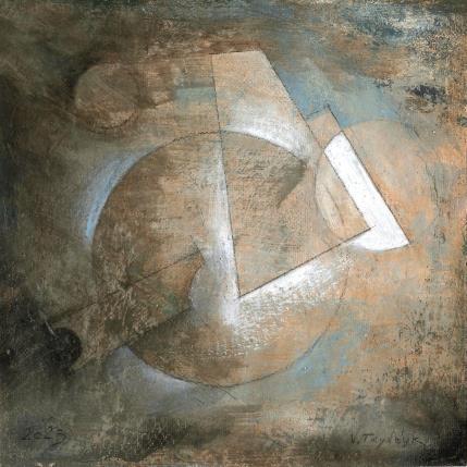 Gemälde Astral von Tryndyk Vasily | Gemälde Abstrakt Öl Minimalistisch, Pop-Ikonen