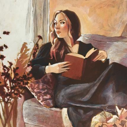 Peinture Un dernier chapitre par Gemini. H  | Tableau Figuratif Acrylique, Huile Scènes de vie