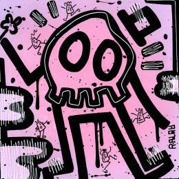 Painting Are you kidding me ? by Ralau | Painting Pop-art Acrylic Landscapes, Life style, Pop icons, Portrait