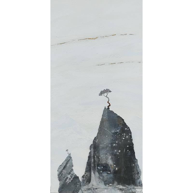 Painting La grande traversée by Lemonnier  | Painting Figurative Landscapes