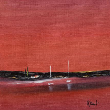 Gemälde Emotions marines 49 von Roussel Marie-Ange et Fanny | Gemälde Figurativ Öl Marine