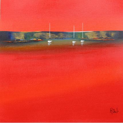 Gemälde Impressions marines 49 von Roussel Marie-Ange et Fanny | Gemälde Figurativ Öl Marine