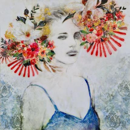 Peinture Aina par Bofill Laura | Tableau Figuratif Acrylique, bois Portraits