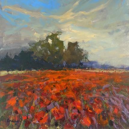 Peinture Symphonie nature par Greco Salvatore | Tableau Figuratif Bois, Huile Nature, Paysages