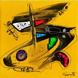 Peinture CHUP par Perrotte | Tableau Art Singulier Acrylique, Huile