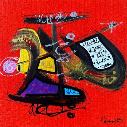 Peinture ZOUC par Perrotte | Tableau Art Singulier Acrylique, Huile