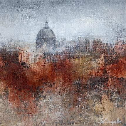 Peinture CONTRIBUTION par Coupette Steffi | Tableau Abstrait Acrylique Urbain