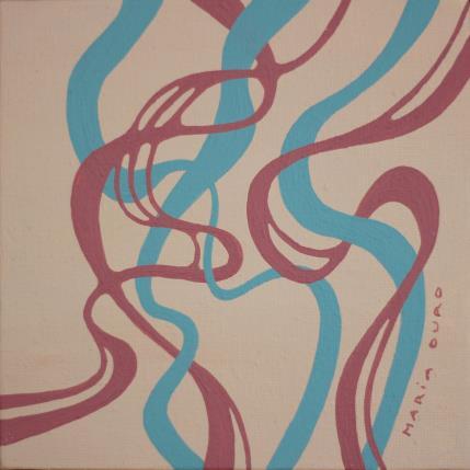 Peinture Sweet dreams  par Duro Maria | Tableau Abstrait Acrylique Minimaliste