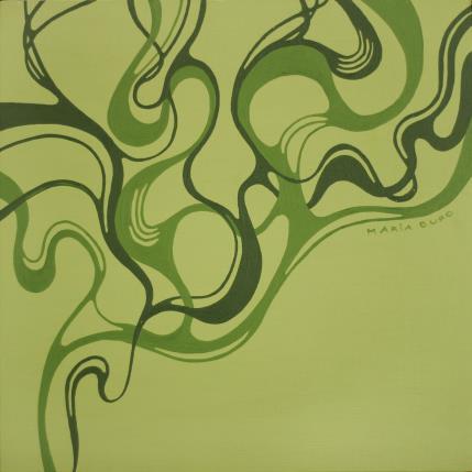 Peinture Lovely day par Duro Maria | Tableau Abstrait Acrylique Minimaliste, Nature