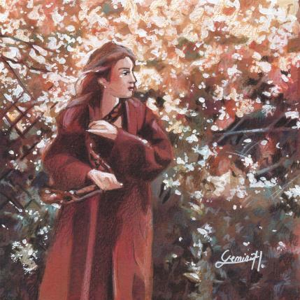 Peinture Vent du nord par Gemini. H  | Tableau Réalisme Acrylique, Huile Nature, Portraits, Scènes de vie