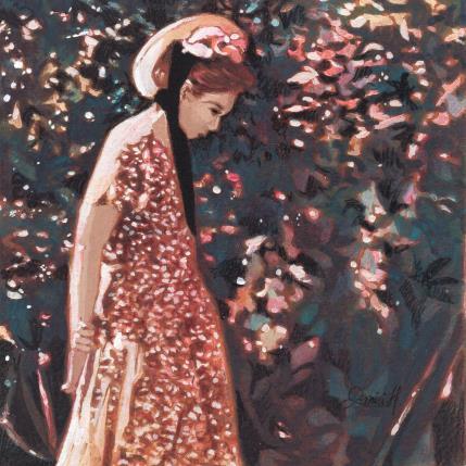 Peinture L'esprit ailleurs par Gemini. H  | Tableau Réalisme Acrylique, Huile Nature, Scènes de vie