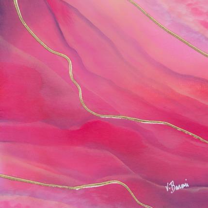 Peinture Sentiment minéral par Baroni Victor | Tableau Abstrait Acrylique Minimaliste