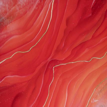 Peinture Liaisons rocheuses par Baroni Victor | Tableau Abstrait Acrylique Minimaliste