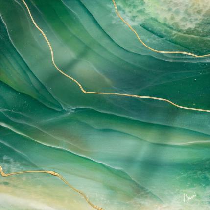 Peinture Onyx végétal par Baroni Victor | Tableau Abstrait Acrylique Minimaliste