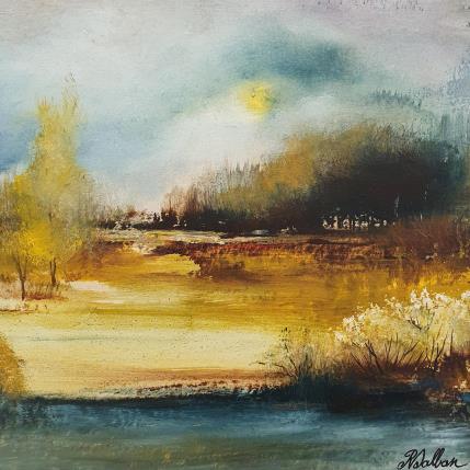 Painting Mystère by Dalban Rose | Painting Figurative Oil Landscapes