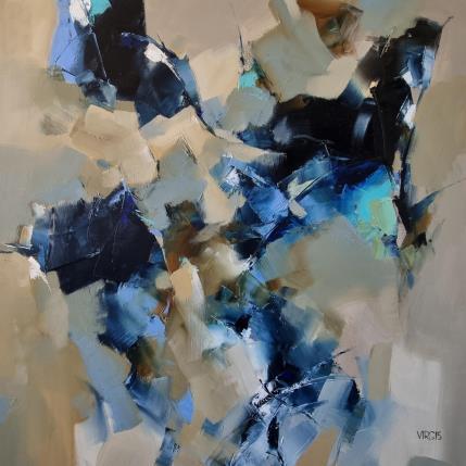 Painting In space and time by Virgis | Painting Abstract Oil Minimalist