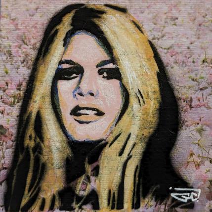 Peinture BB par G.C.Popartist | Tableau Pop-art Acrylique, Collage, Graffiti Icones Pop