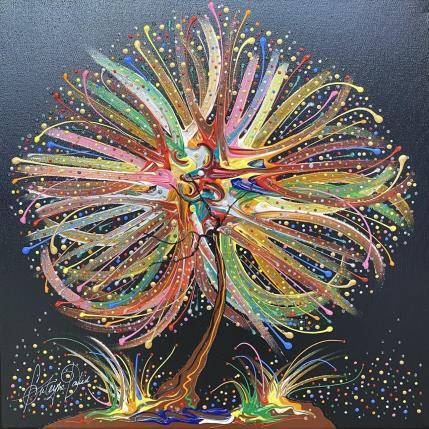 Peinture Epanouissement par Fonteyne David | Tableau Figuratif Acrylique Paysages