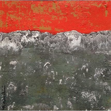 Peinture M429 par Moracchini Laurence | Tableau Abstrait Acrylique minimaliste