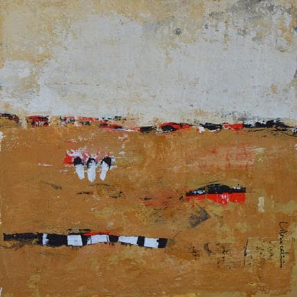 Peinture D357 par Moracchini Laurence | Tableau Abstrait Acrylique Minimaliste