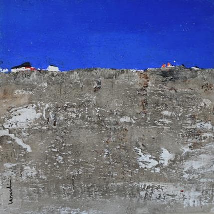 Painting V372 by Moracchini Laurence | Painting Abstract Acrylic Minimalist