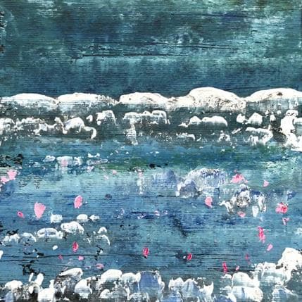 Painting D363 by Moracchini Laurence | Painting Abstract Acrylic Minimalist