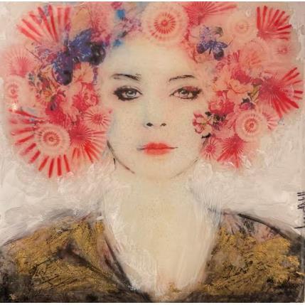 Peinture Marina II par Bofill Laura | Tableau Figuratif Acrylique, Bois Portraits