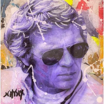 Painting STEVE FOR EVER by Nathy | Painting Pop-art Acrylic Pop icons