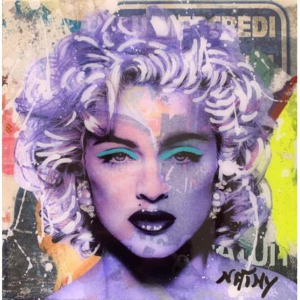Painting MADONNA GIRL by Nathy | Painting Pop-art Acrylic Pop icons