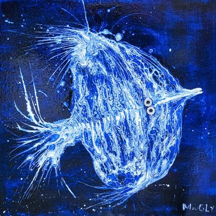 Peinture Symetricus par Moogly | Tableau Art Singulier Acrylique animaux