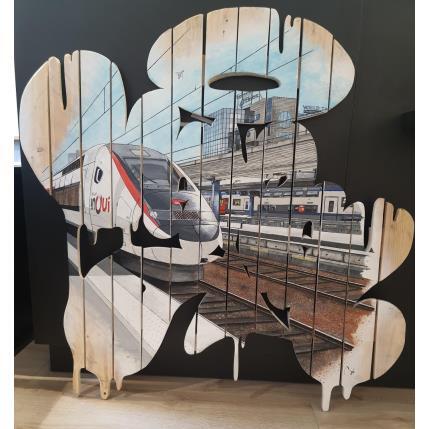 Painting Gre by Lassalle Ludo | Painting Street art Acrylic, Graffiti, Wood Urban