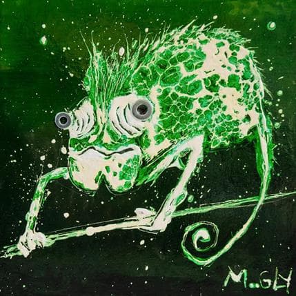 Painting Metamorphus by Moogly | Painting Raw art Acrylic Animals