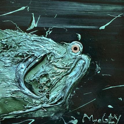 Painting Caractérius by Moogly | Painting Raw art Acrylic Animals