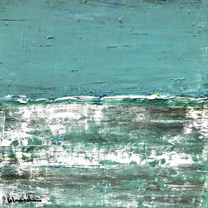 Peinture M554 par Moracchini Laurence | Tableau Abstrait Acrylique Marine
